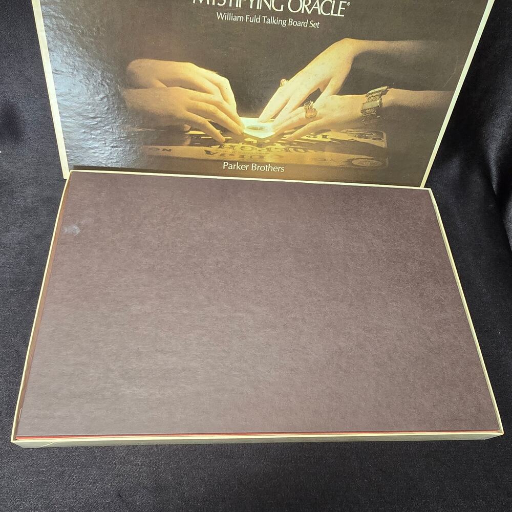 Vintage Ouija Mystifying Oracle William Fuld Talking Board Set Parker Brothers - Picture 5 of 8
